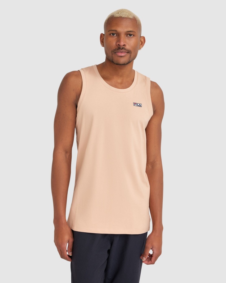 Walnut Fila UK Men's Cian Tank