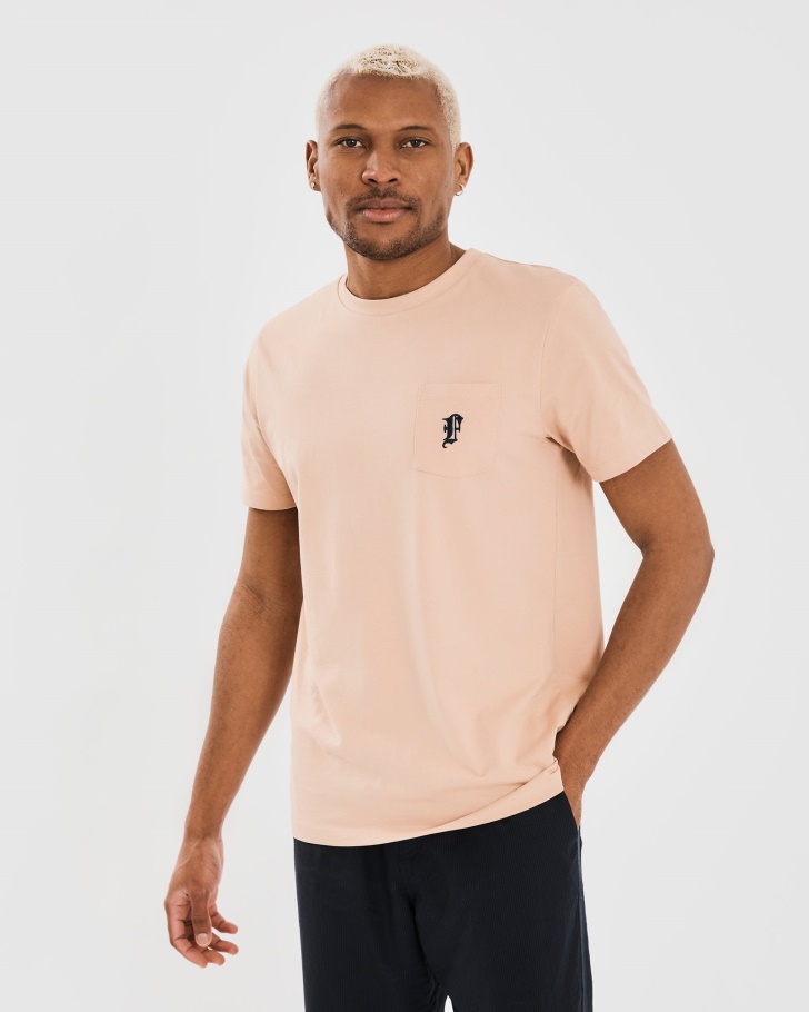 Men's Raven Tee Fila UK Walnut