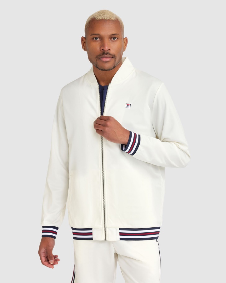 Fila UK Men's Wyatt Jacket White