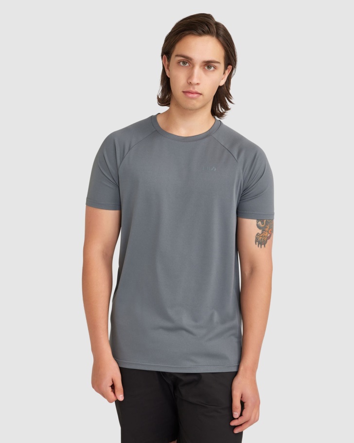 Fila UK Poppy Seed Men's Caleb QDry Tee
