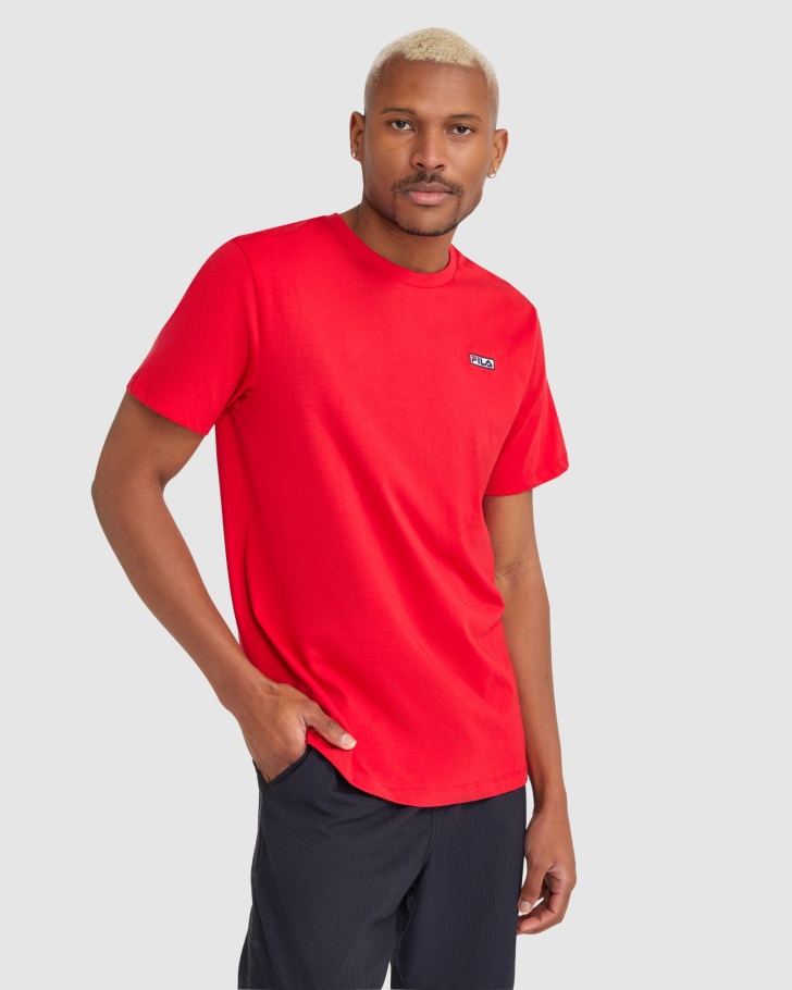 Fila UK Men's Cian Tee Red