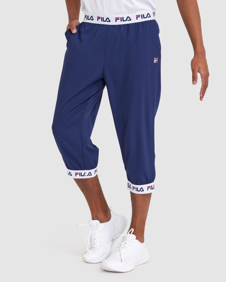 New Navy Men's Wade 3/4 Pant Fila UK