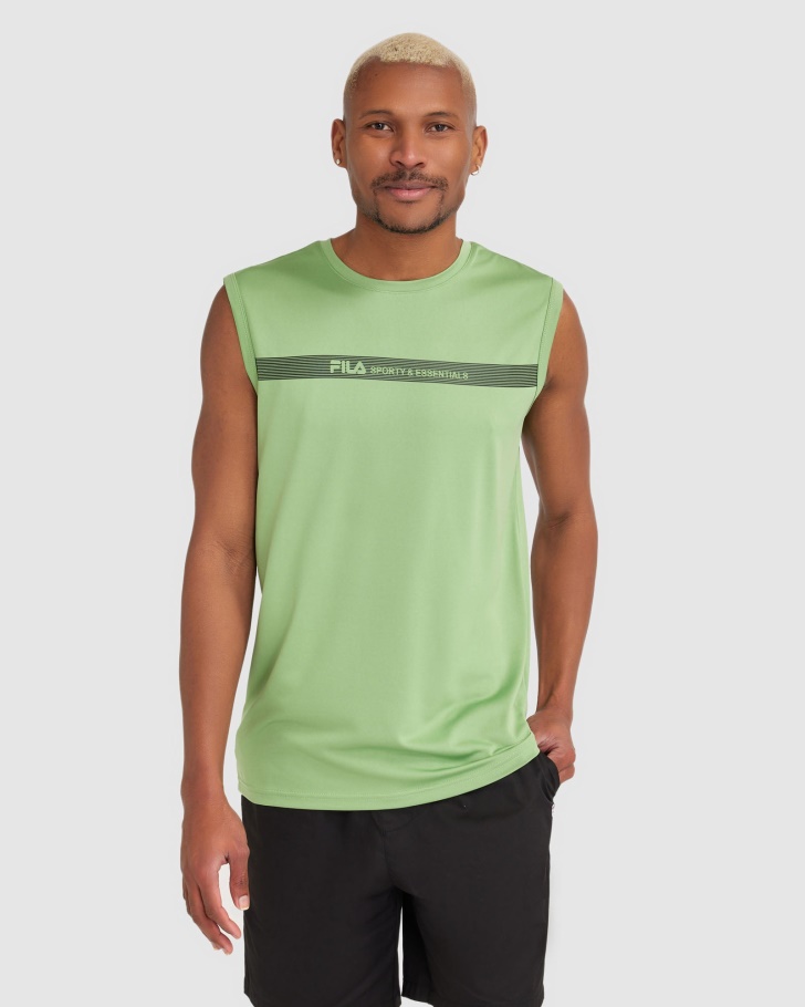 Fila UK Basil Men's Caleb QDry Tank