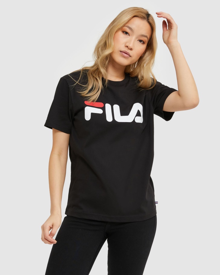 Fila UK Black Classic Unisex Tee