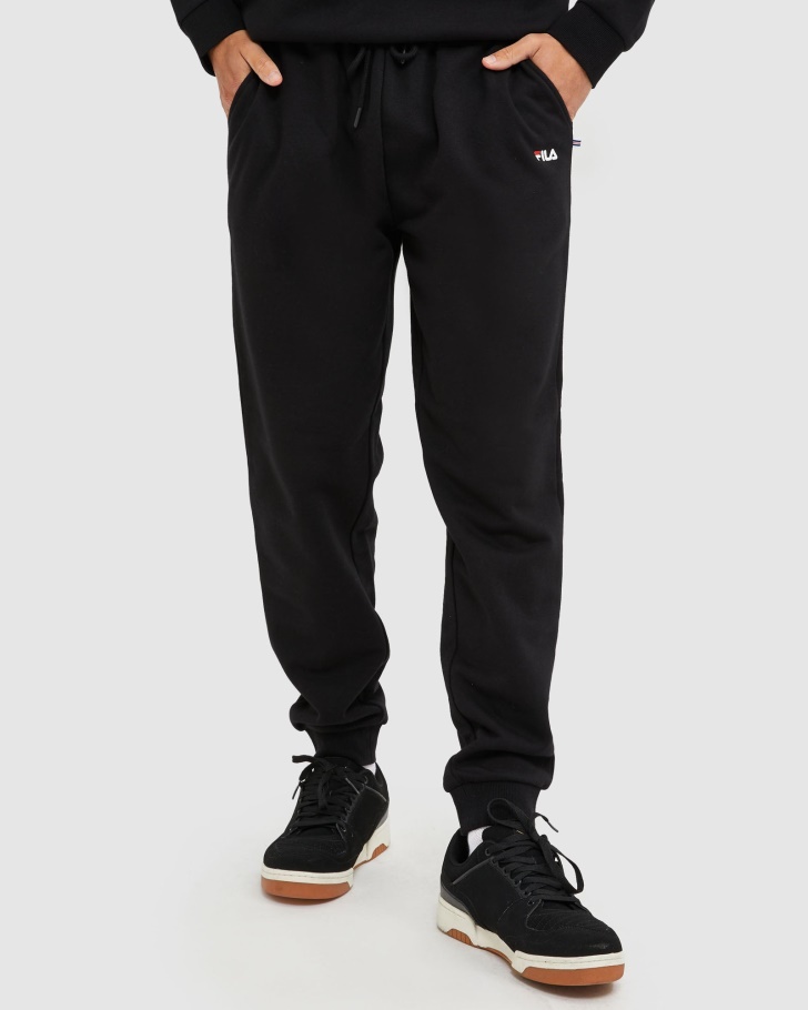 Black Fila UK Classic Unisex Pant