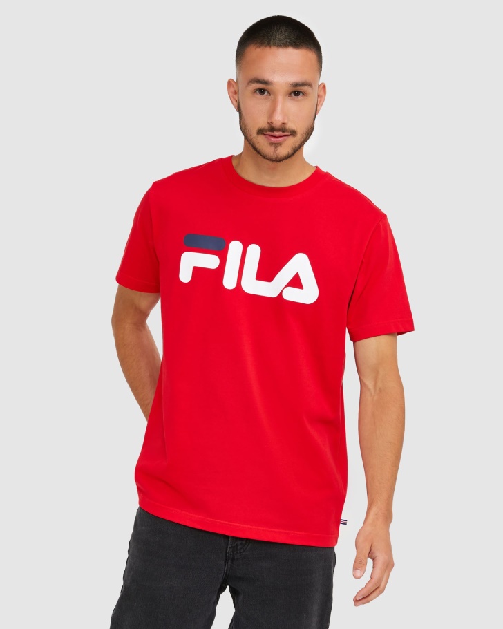 Fila UK Red Classic Unisex Tee
