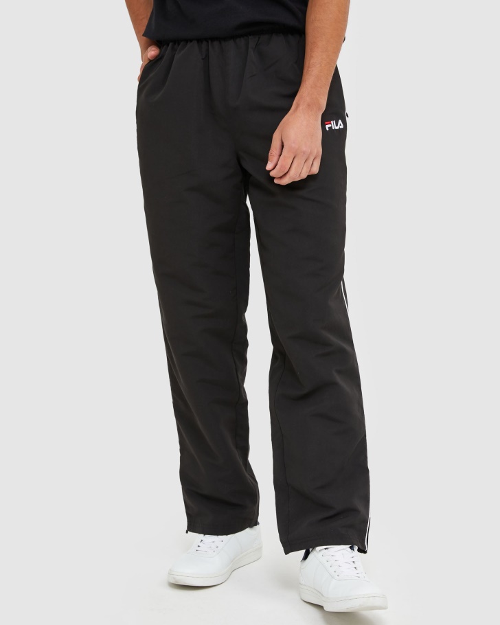 Fila UK Classic Men's Microfibre Pants Black