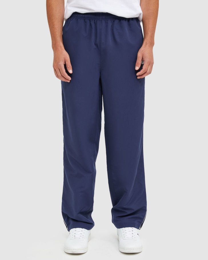 Classic Men's Microfibre Pants Fila UK New Navy