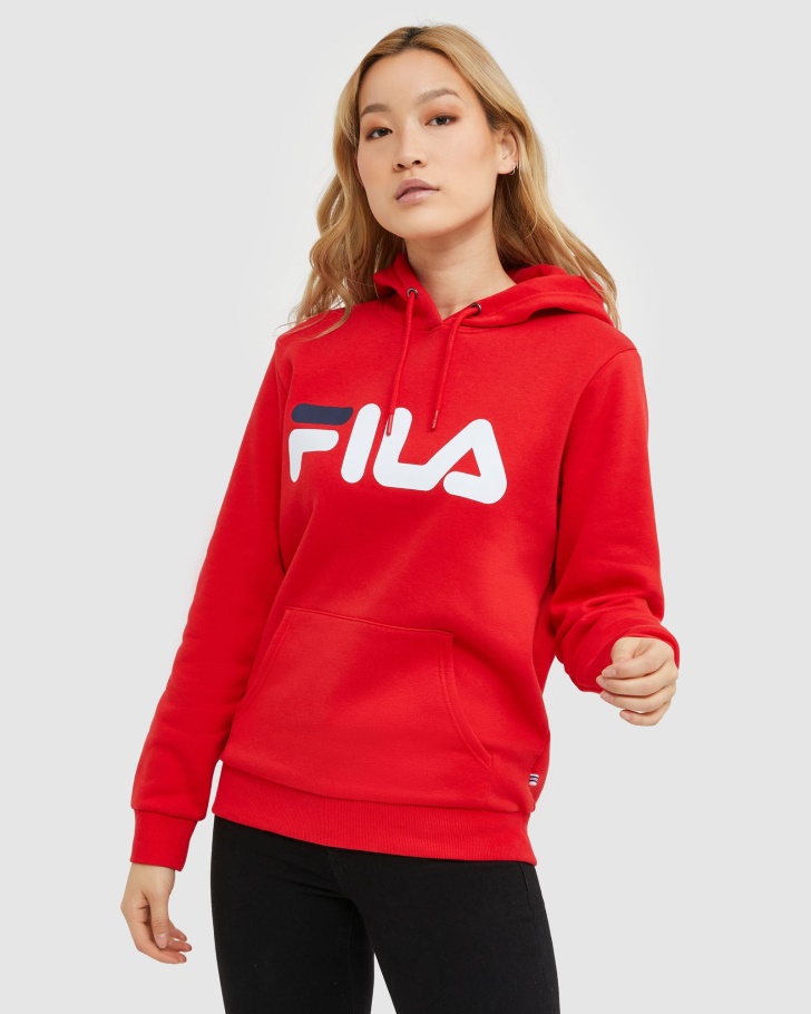 Fila UK Red Classic Unisex Hood