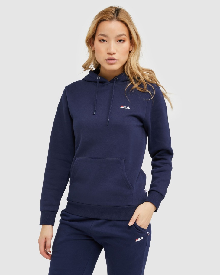 Classic Unisex Hood 2 New Navy Fila UK