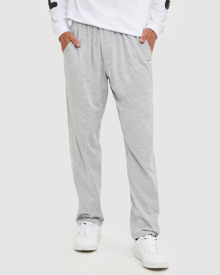 Classic Unisex Jersey Pant Fila UK Silver Marle
