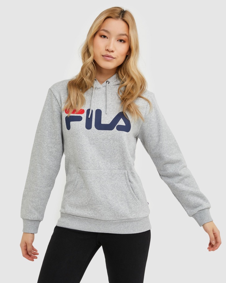 Silver Marle Classic Unisex Hood Fila UK