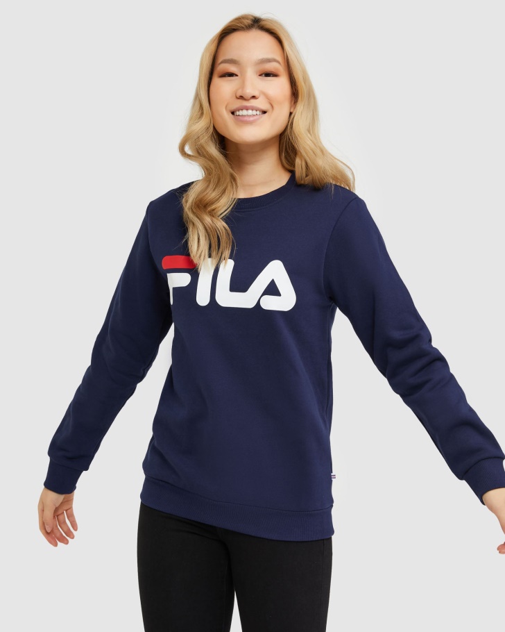 Fila UK Classic Unisex Crew New Navy