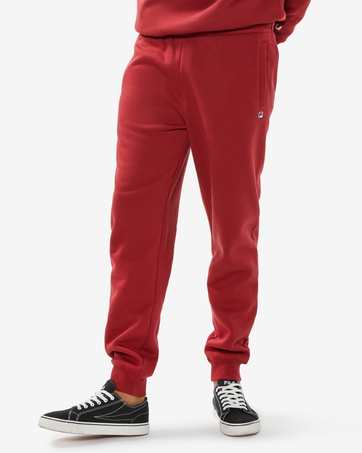 Fila UK Pink/Red Unisex Badge 3.0 Pants