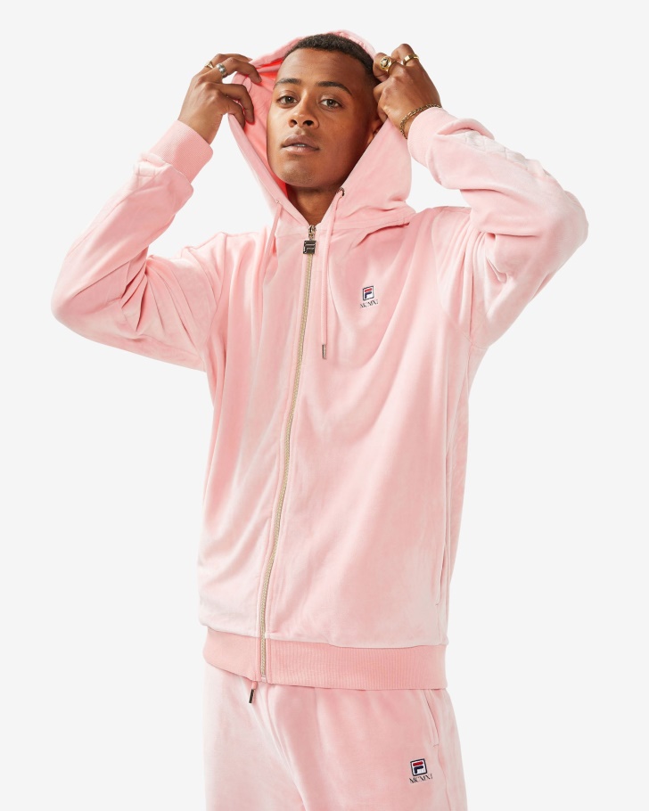 Pale Rose Fila UK Unisex Aspen Jacket