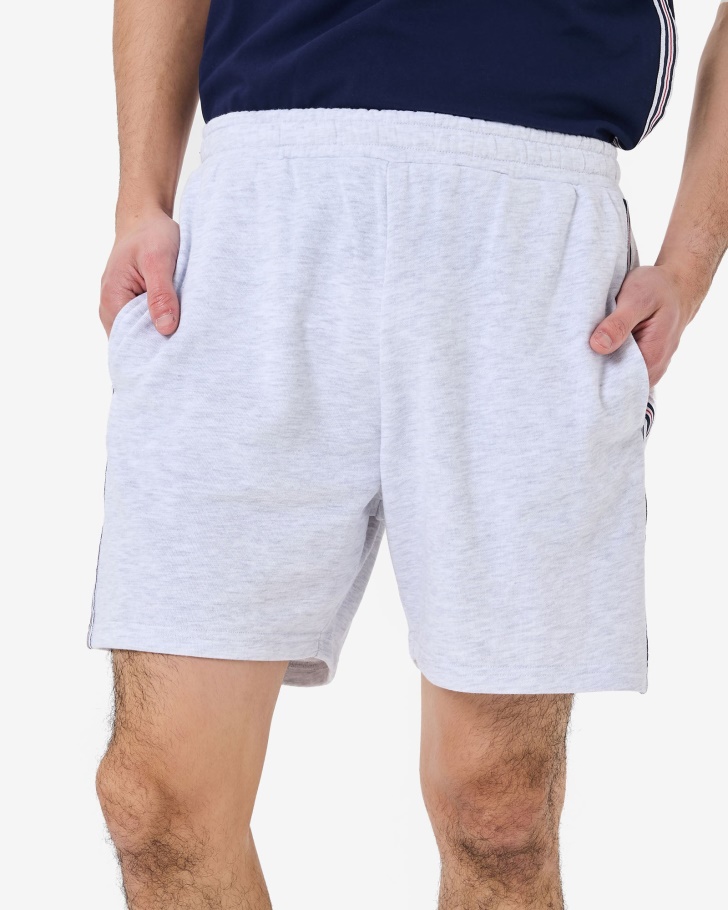 Fila UK Light Grey Marle Men's Elias Short