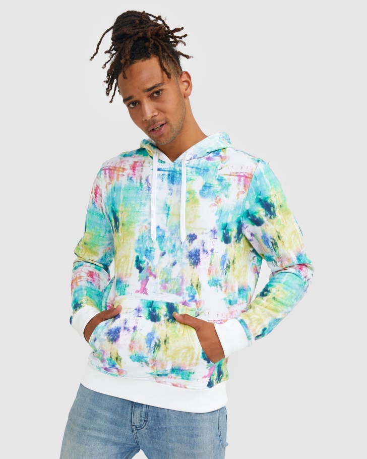 Tie Dye Hoody Fila UK Tie Dye