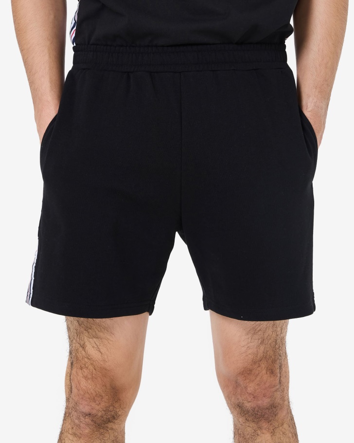 Black Fila UK Men's Elias Short