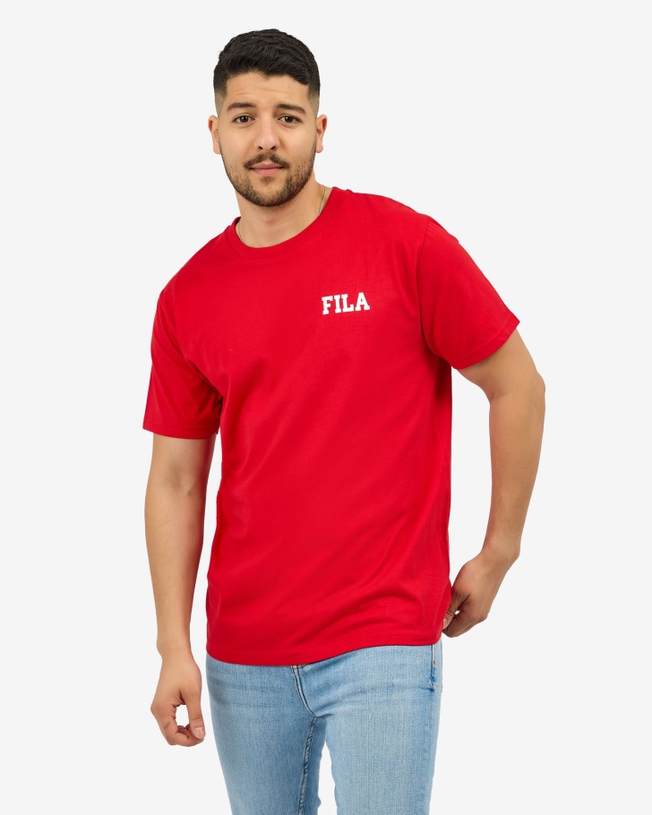 Red Fila UK Juan Tee