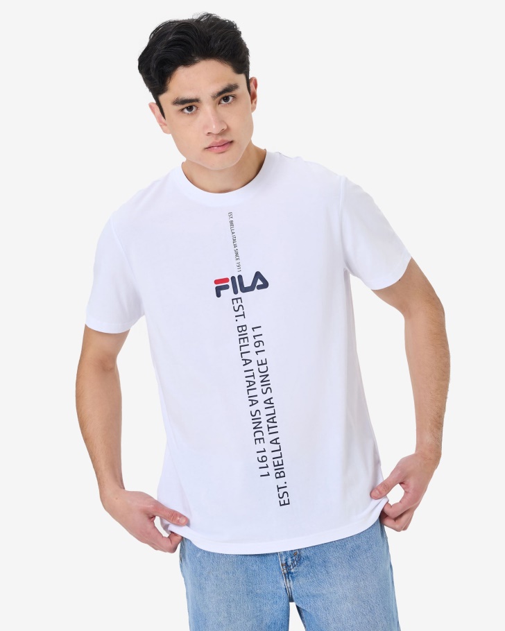 Fila UK Gunnar Tee White