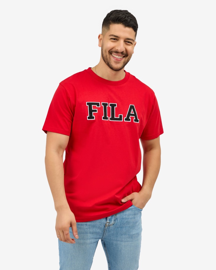 Jonas Tee Red Fila UK