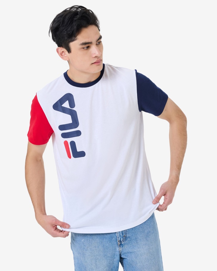 White Bjorn Tee Fila UK