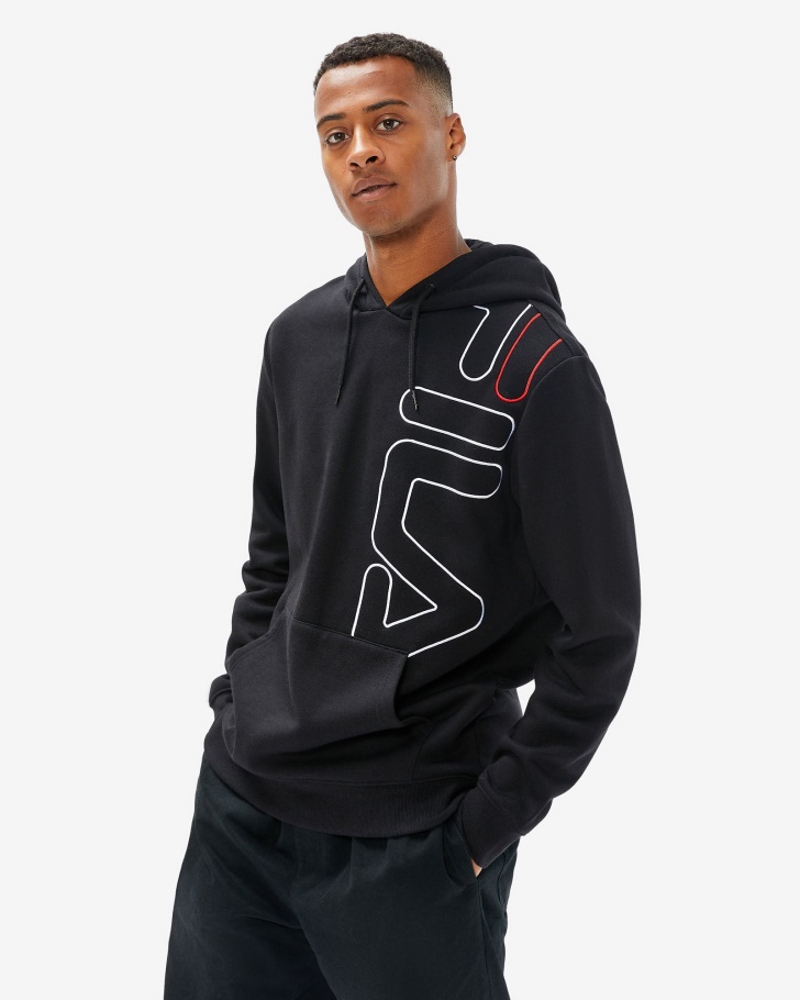 Fila UK Black Men's Brando Hoody