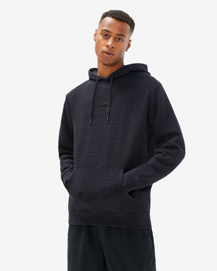 Fila UK Unisex Echo Hood Black