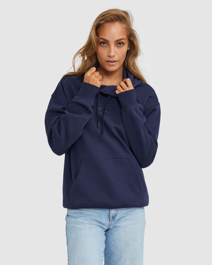 Unisex Urban Classics 2.Zero Hood New Navy Fila UK