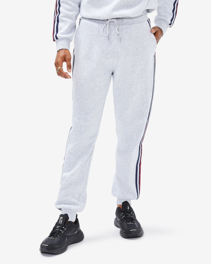 Light Grey Marle Men's Aemero Trackpant Fila UK