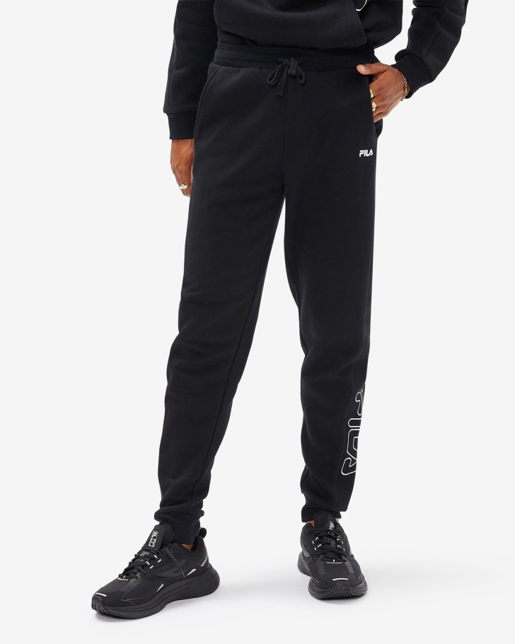 Men's Jay Trackpant Black Fila UK