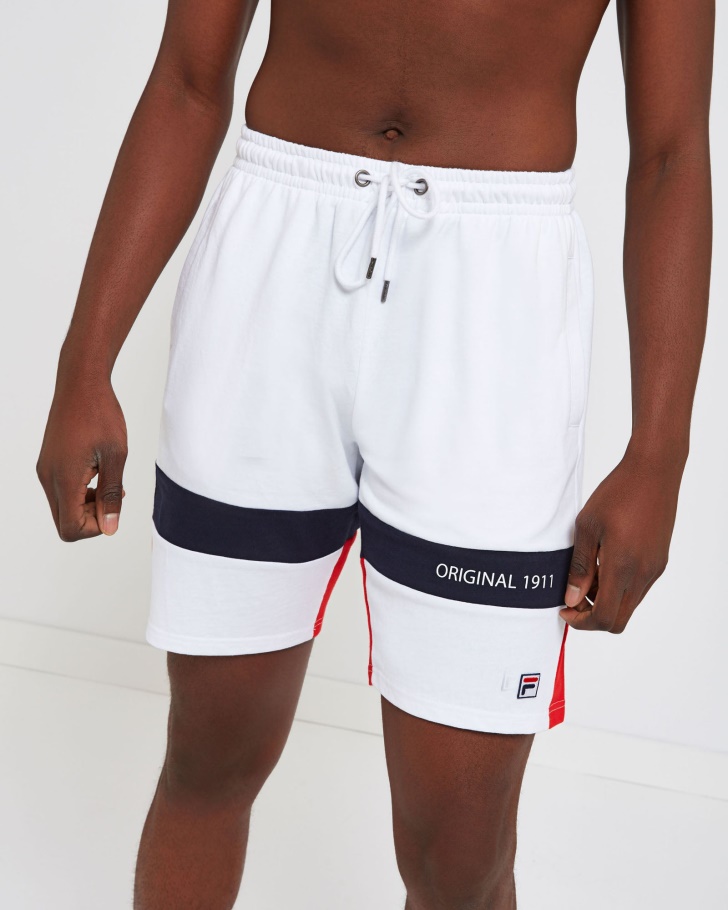 Fila UK White Unisex Verona Short