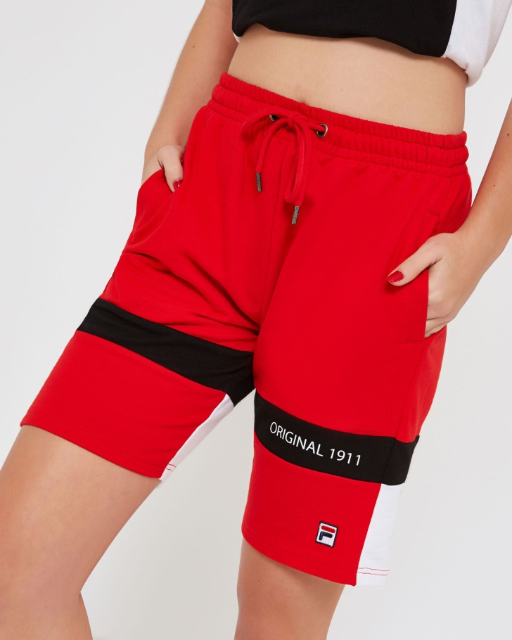 Unisex Verona Short Red Fila UK