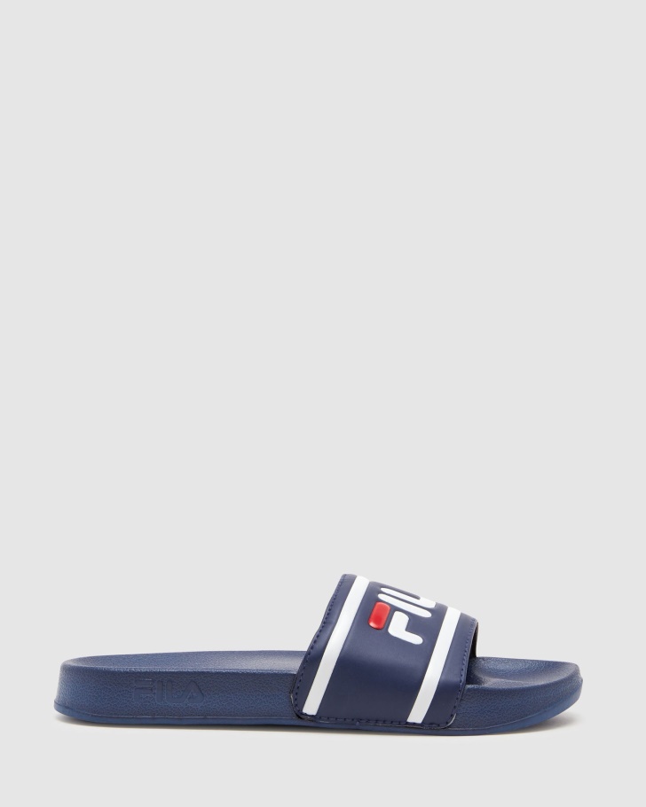 Navy Fila UK SLIDE Fila UK