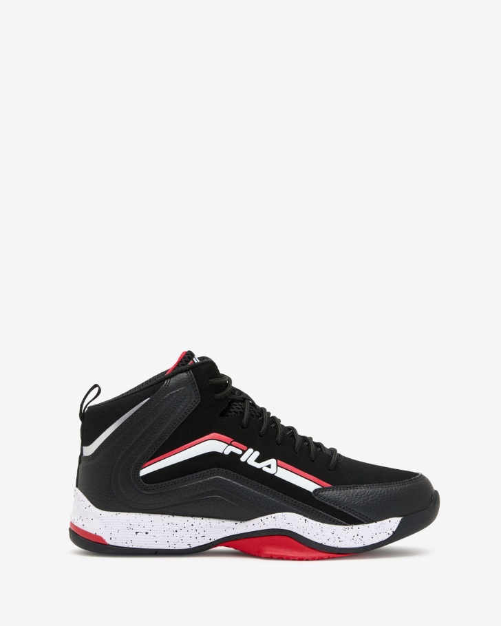 Fila UK Men's Spitfire Evo Black/White/Red
