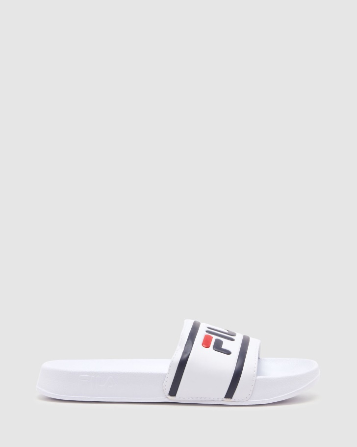Fila UK White Fila UK SLIDE