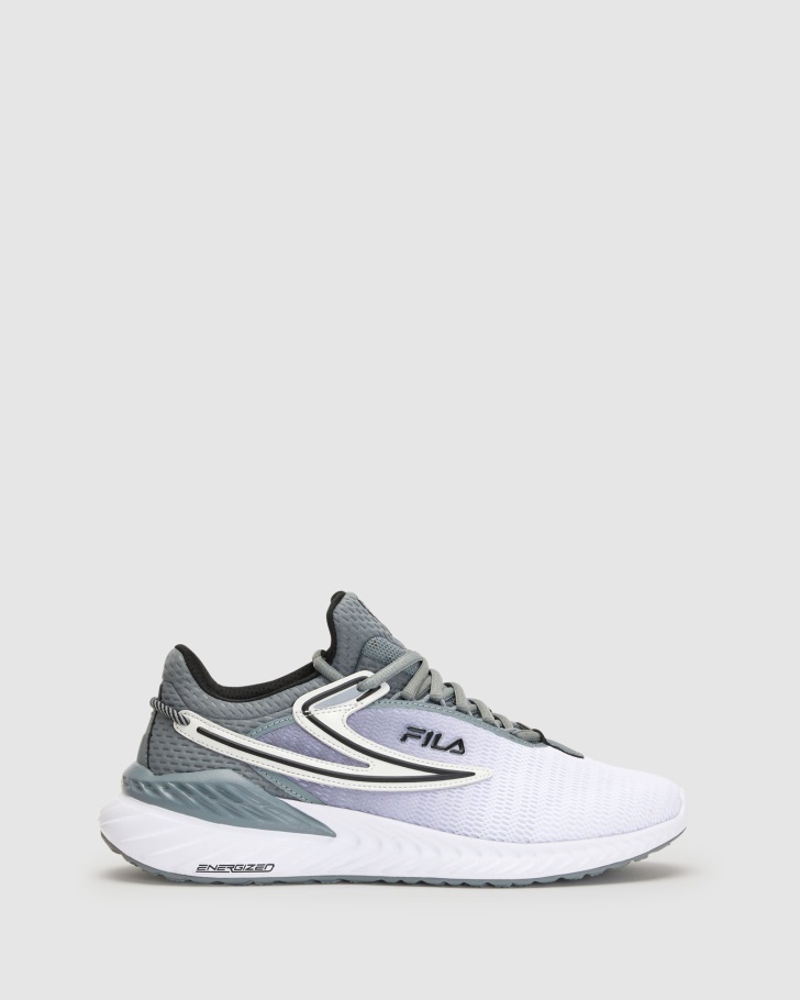 Fila UK Men's Rapidflash 22 Energized White/Monument/Black