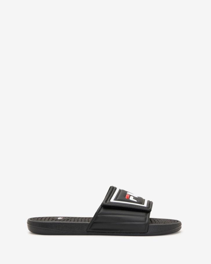 Black Unisex Fila UK Marsala Slide Fila UK