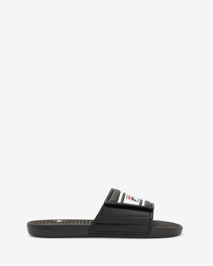 Black Fila UK Unisex Fila UK Atrani Slide