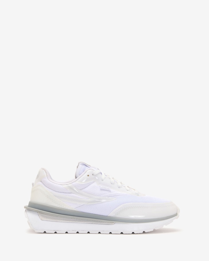 Men's Renno Patched Fila UK White/Glacier Gray/White