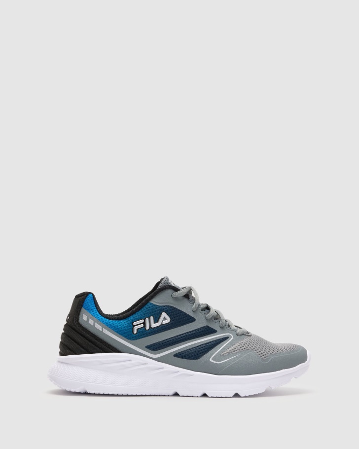 Men's Memory Panorama 8 Monument/Black/Elecblue Fila UK