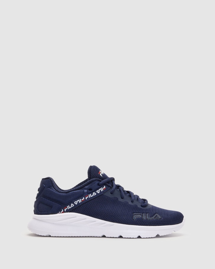 Men's Lightspin Navy/White/Red Fila UK
