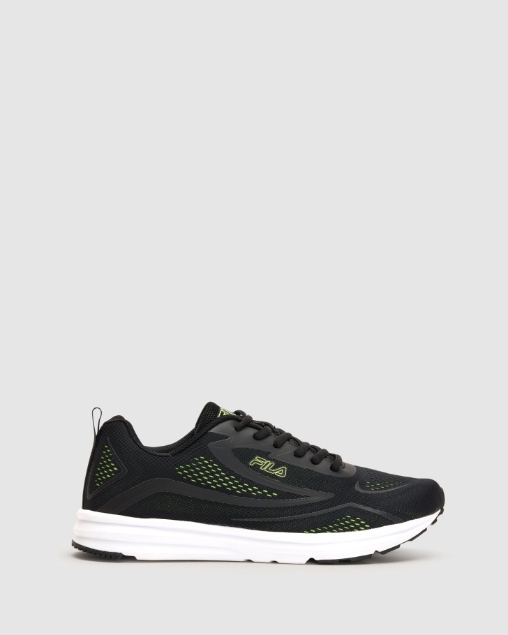 Black/Lime Men's Pavia Fila UK