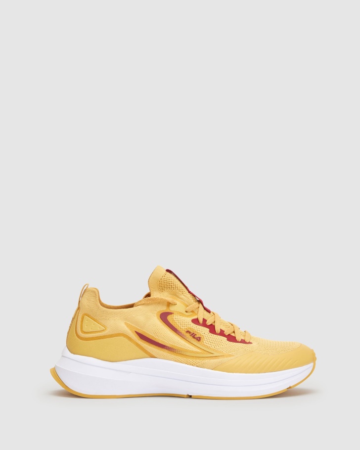 Fila UK Men's Kinetic Training Rattan/Garnet/White