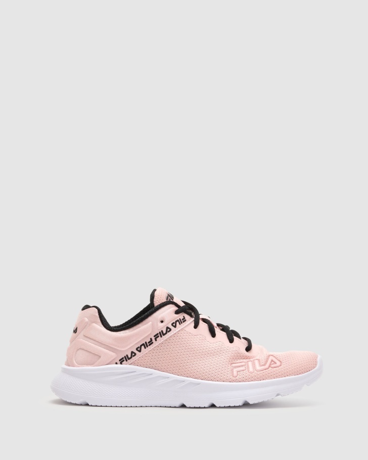 Pinkdogwood/Black/White Fila UK Women's Lightspin