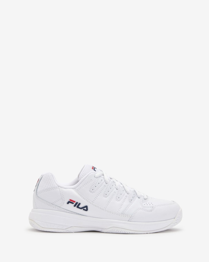 Fila UK Women's Double Bounce 2 White/Fnavy/Fred