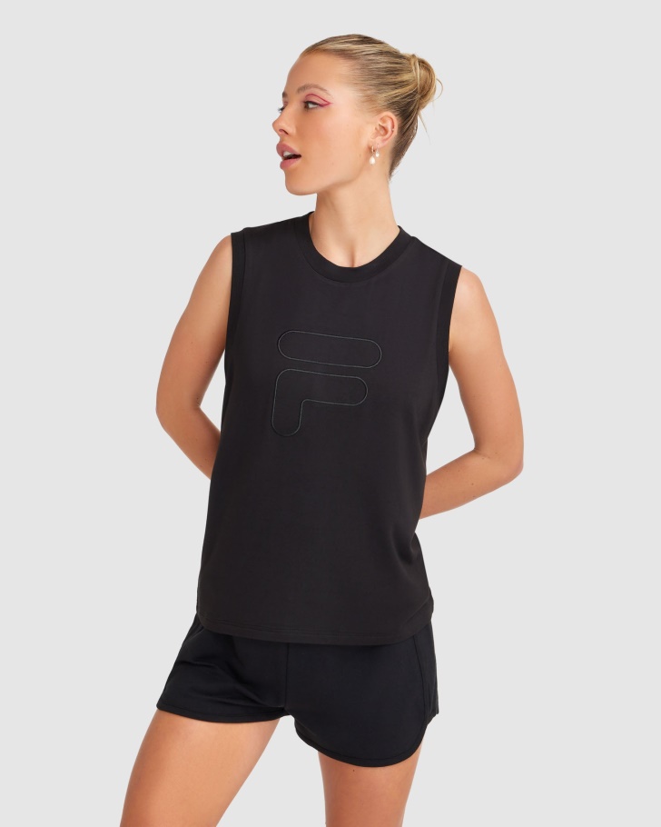 Fila UK Black Women's Spencer Tank
