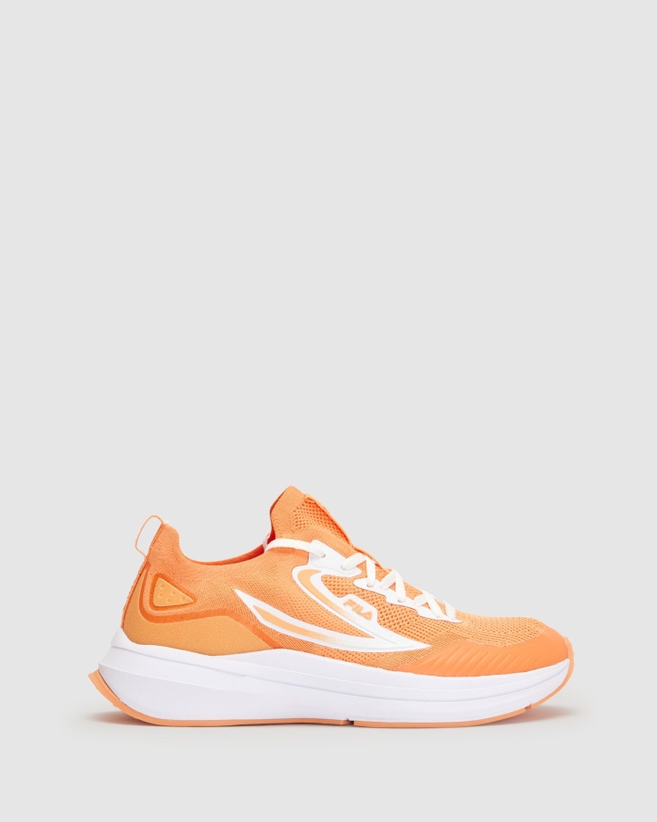 Women's Kinetic Training Fila UK Orange Chiff/White