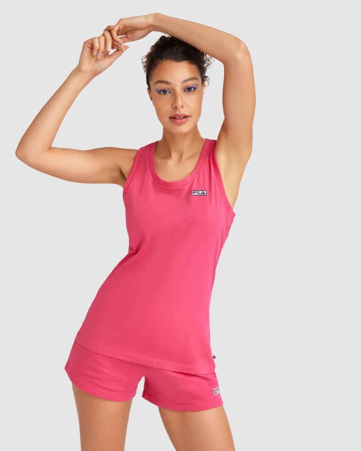 Mexican Pink Fila UK Women's Imogen Tank