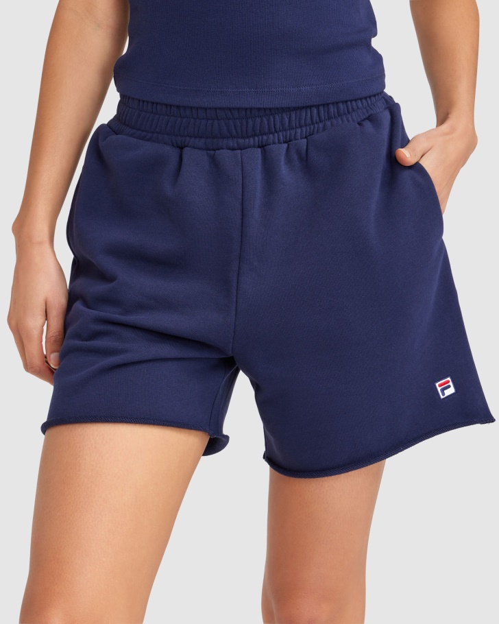 New Navy Fila UK Women's Cinzia Short